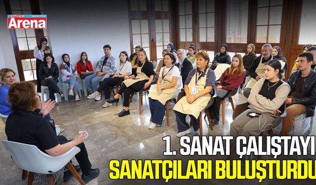Samsun’da 1. Sanat Çalıştayı sanatçıları buluşturdu