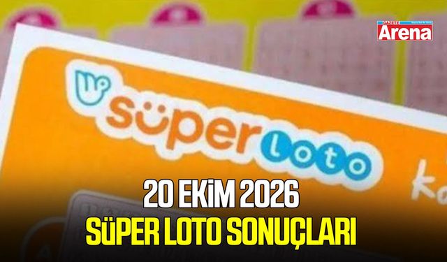 20 Ekim 2026 Süper Loto sonuçları açıklandı! Kazanan numaralar belli oldu