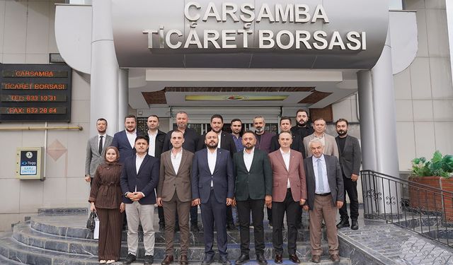 Çarşamba Ticaret Borsası'ndan ekonomik gelişim ve iş birliği vurgusu