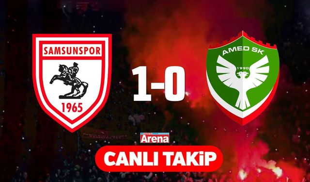 Samsunspor - Amed SK maçı CANLI ANLATIM