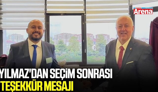 Kazım Yılmaz'dan seçim sonrası teşekkür mesajı