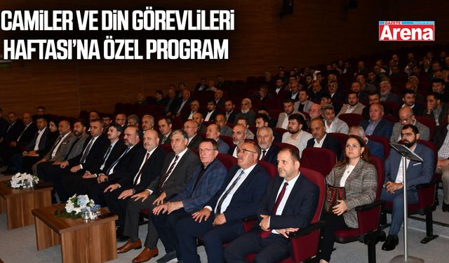 Vezirköprü’de Camiler ve Din Görevlileri Haftası’na özel program