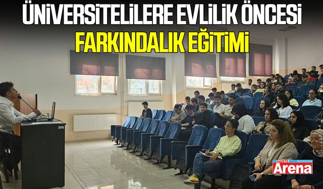 Tekkeköy'de üniversitelilere evlilik öncesi farkındalık eğitimi