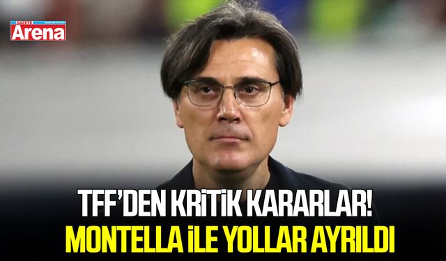 TFF’den kritik kararlar! Vincenzo Montella ile yollar ayrıldı