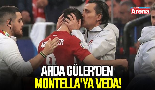 Arda Güler'den Montella'ya veda!