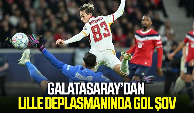 Galatasaray’dan Lille deplasmanında galibiyet