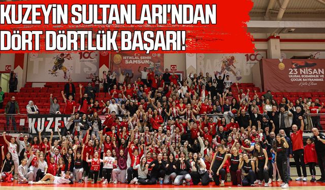 Kuzeyin Sultanları'ndan dört dörtlük başarı!