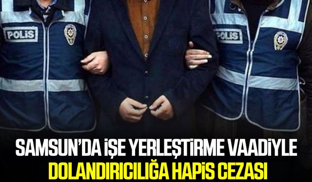 Devlet dairesinde işe yerleştirme vaadi pahalıya patladı!