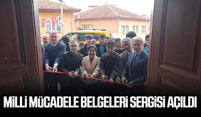 Samsun'da Milli Mücadele Belgeleri sergisi açıldı