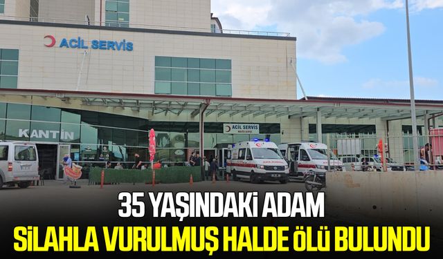 Samsun'da 35 yaşındaki vatandaş silahla vurulmuş halde ölü bulundu