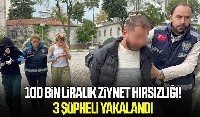 Atakum'da 100 bin liralık soygun!