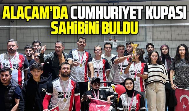 Alaçam’da Cumhuriyet Kupası’nın şampiyonu belli oldu