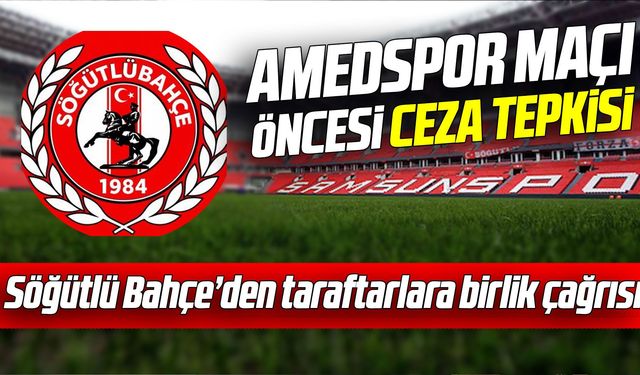 Samsunspor tribünlerinde ceza kararı sonrası birlik çağrısı