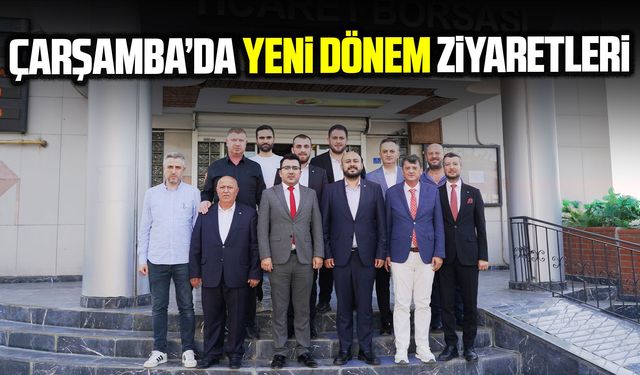 Çarşamba Ticaret Borsası’na ziyaret