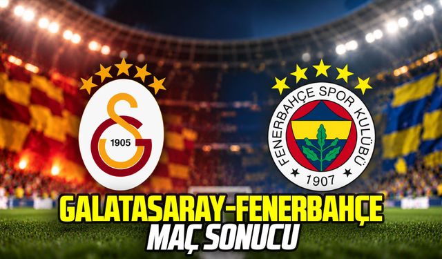 Galatasaray-Fenerbahçe maç sonucu
