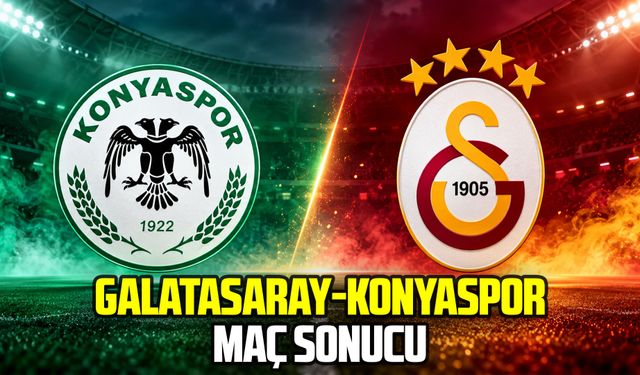 Galatasaray-Konyaspor maç sonucu