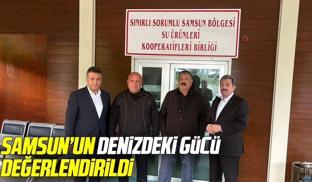 Samsun’da balıkçılık sektörünün geleceği değerlendirildi