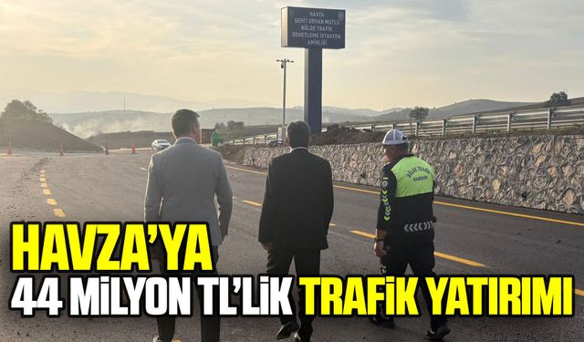 Samsun’da 44 milyon TL’lik trafik denetim istasyonu hizmete girdi