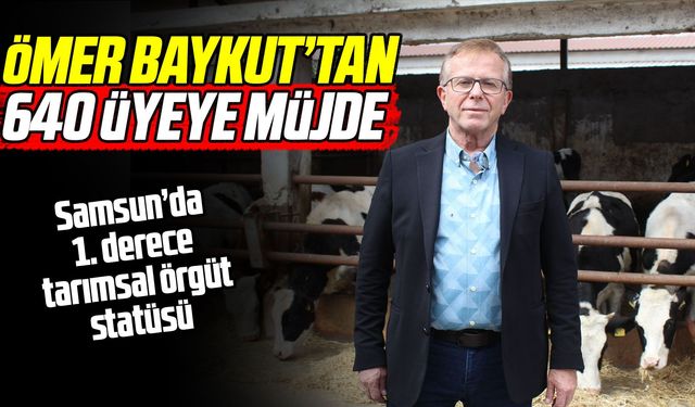 Samsun’da 640 yetiştiriciye yeni destek avantajı