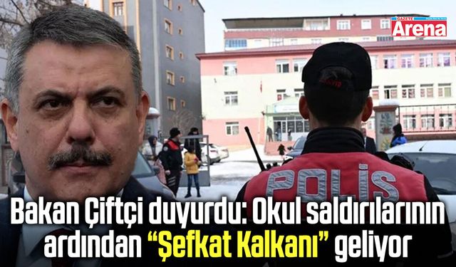 Okul saldırılarının ardından Şefkat Kalkanı geliyor