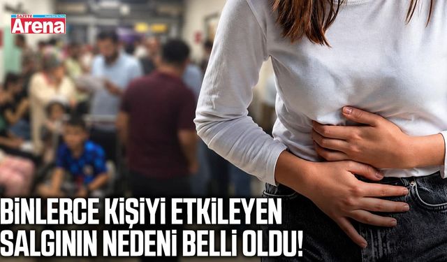 Binlerce kişiyi etkileyen salgının nedeni belli oldu!