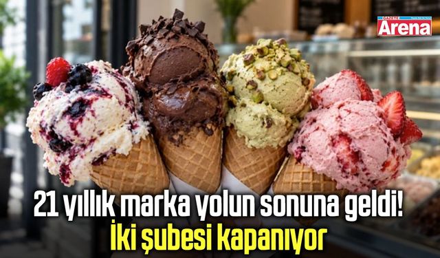 21 yıllık marka yolun sonuna geldi! İki şubesi kapanıyor