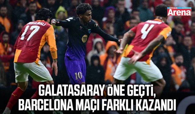 Şampiyonlar Ligi'nde Galatasaray'a Barcelona darbesi
