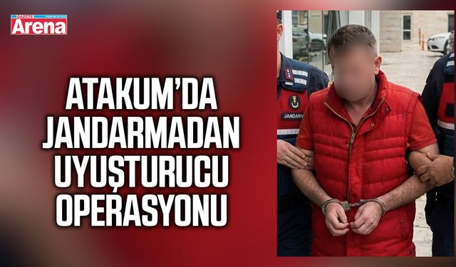 Atakum’da jandarmadan uyuşturucu operasyonu