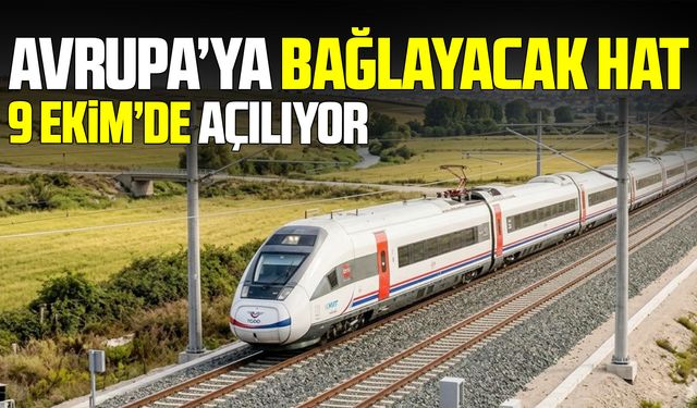 Hızlı trenle 4 saatlik yol  1,5 saate düşüyor!