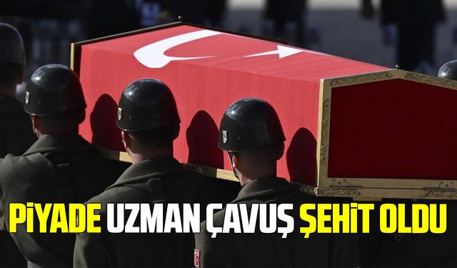 Piyade Uzman Çavuş şehit düştü