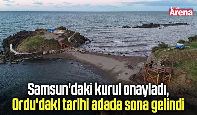 Samsun'dan onay çıktı! Ayanikola Adası turizme hazırlanıyor