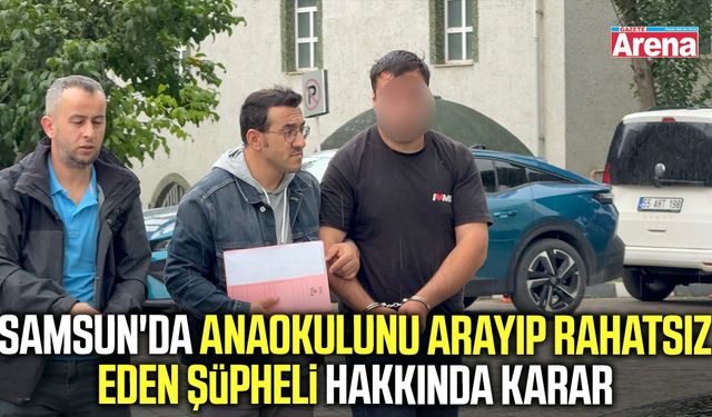 Samsun'da anaokulunu telefonla rahatsız etti! Gözaltına alındı