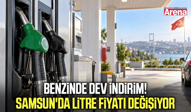 Benzinde dev indirim! Samsun'da litre fiyatı değişiyor