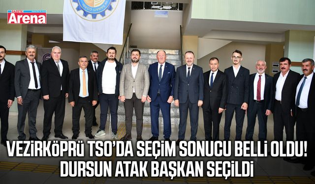 Vezirköprü TSO’da seçim sonucu belli oldu!