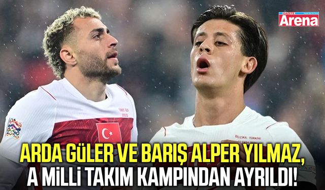 A Milli Takım’da Arda Güler ve Barış Alper Yılmaz şoku
