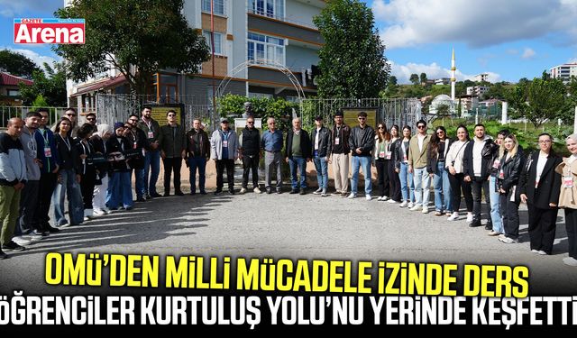 OMÜ’den Milli Mücadele izinde ders
