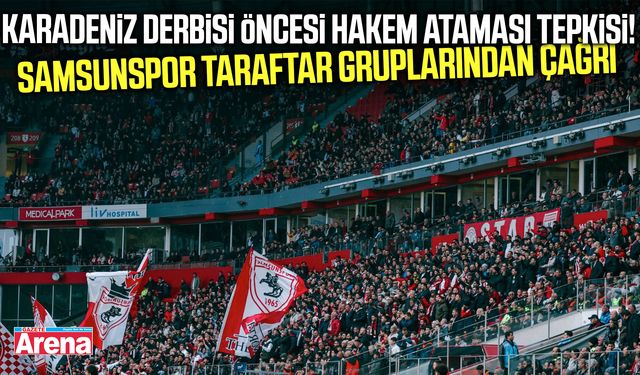 Samsunspor taraftar gruplarından dikkat çeken açıklama!