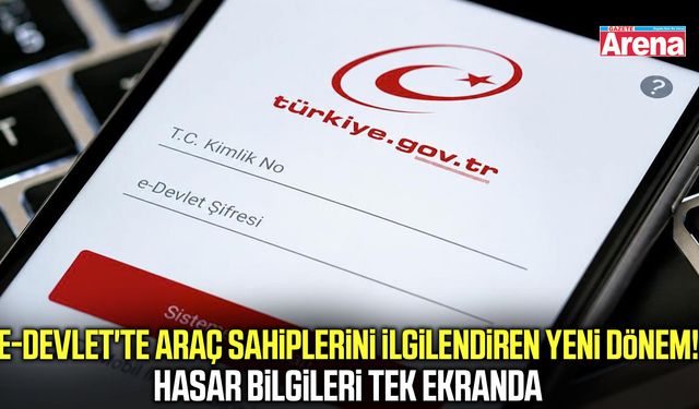 e-Devlet'te araç sahiplerini ilgilendiren yeni dönem