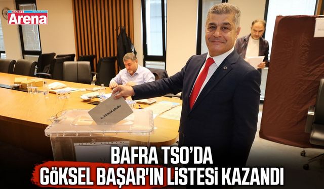 Bafra TSO seçimlerinde kırmızı liste tüm grupları kazandı