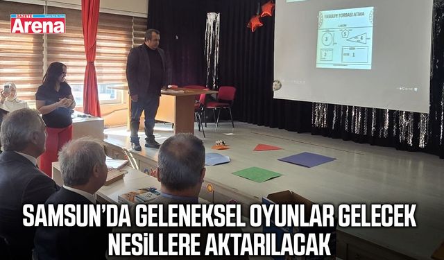 Samsun’da geleneksel oyunlar gelecek nesillere aktarılacak