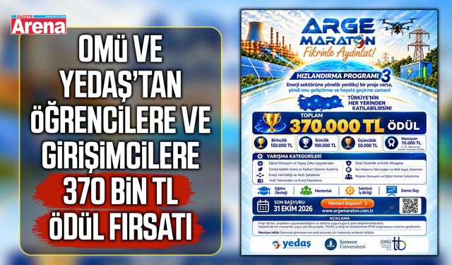 Samsun’da Ar-Ge Maraton 3 başladı