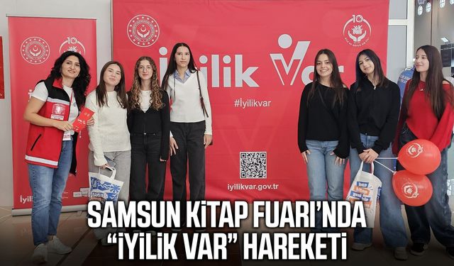 Samsun Kitap Fuarı’nda iyilik seferberliği