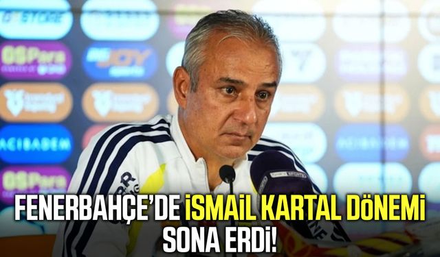 Fenerbahçe’de İsmail Kartal dönemi sona erdi!