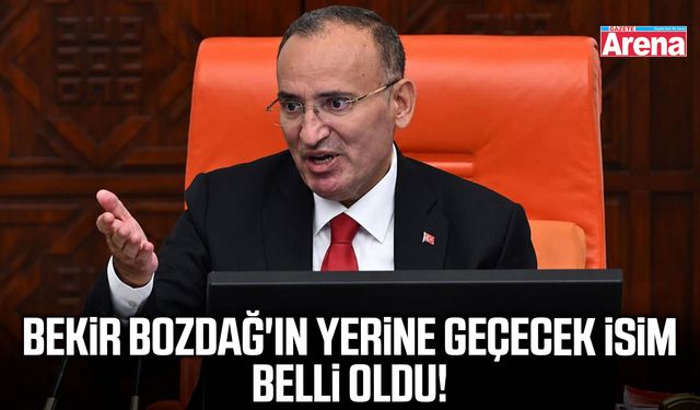 Bekir Bozdağ'ın yerine geçecek isim belli oldu!