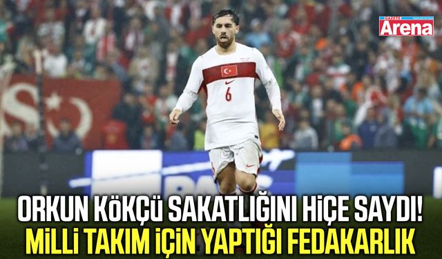 Orkun Kökçü'nün milli takım için yaptığı fedakarlık!