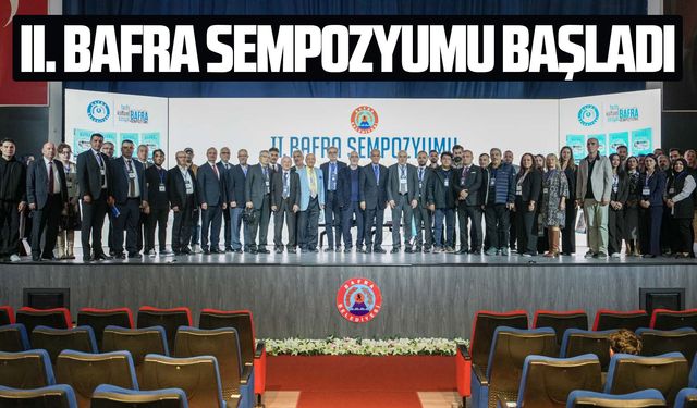Bafra’nın tarihi ve kültür mirası II. Bafra Sempozyumunda masada