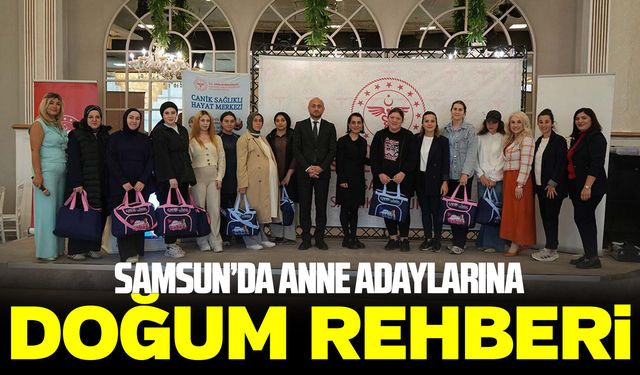 Canik’te anne adaylarına normal doğum eğitimi