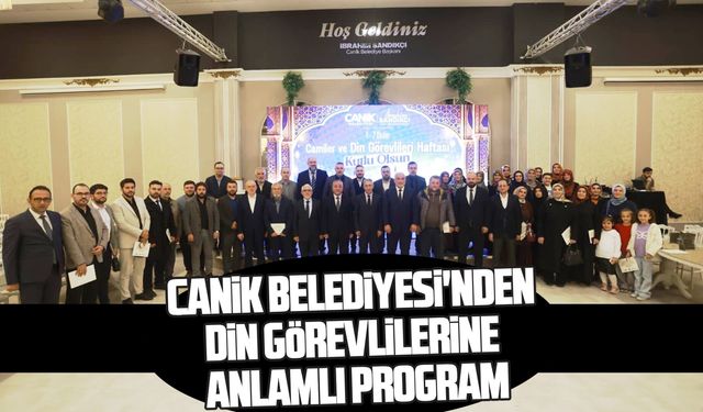Canik Belediyesi'nden din görevlilerine anlamlı program