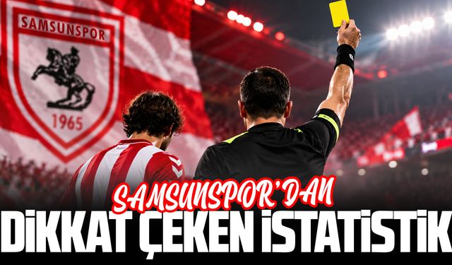 Samsunspor’un istatistikleri dikkat çekti: Ligin zirvesinde