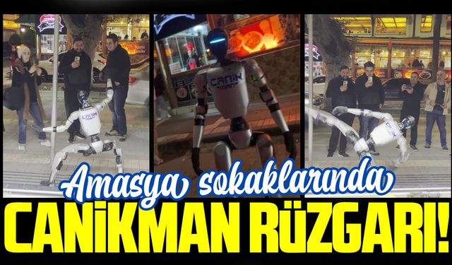 CANİKMAN Amasya sokaklarında!